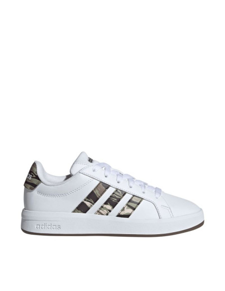 Buty dla dzieci adidas grand court 3.0 białe ki5695