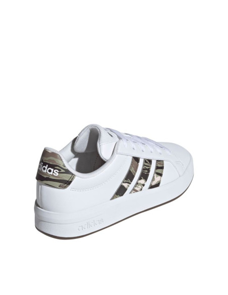 Buty dla dzieci adidas grand court 3.0 białe ki5695