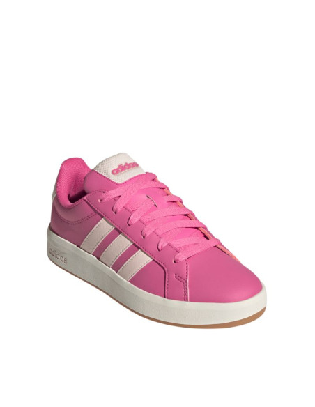 Buty dla dzieci adidas grand court 3.0 różowe hp3529