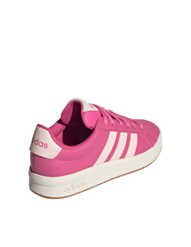 Buty dla dzieci adidas grand court 3.0 różowe hp3529