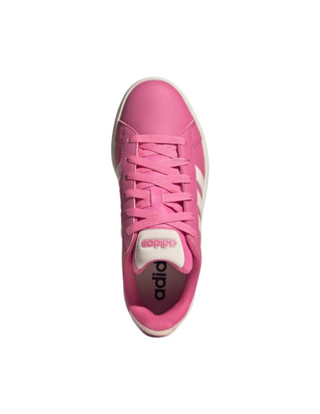 Buty dla dzieci adidas grand court 3.0 różowe hp3529