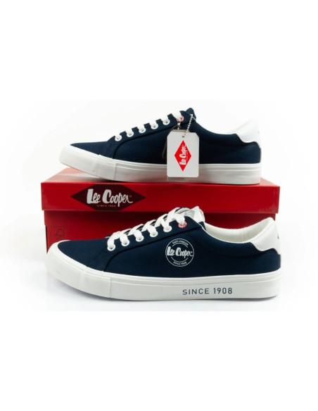 Lee cooper buty sportowe męskie trampki modne granatowe wygodne