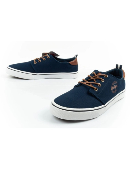 Lee cooper buty sportowe męskie trampki modne granatowe wygodne