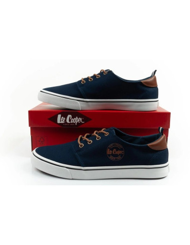 Lee cooper buty sportowe męskie trampki modne granatowe wygodne