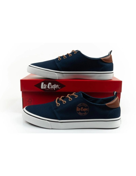 Lee cooper buty sportowe męskie trampki modne granatowe wygodne