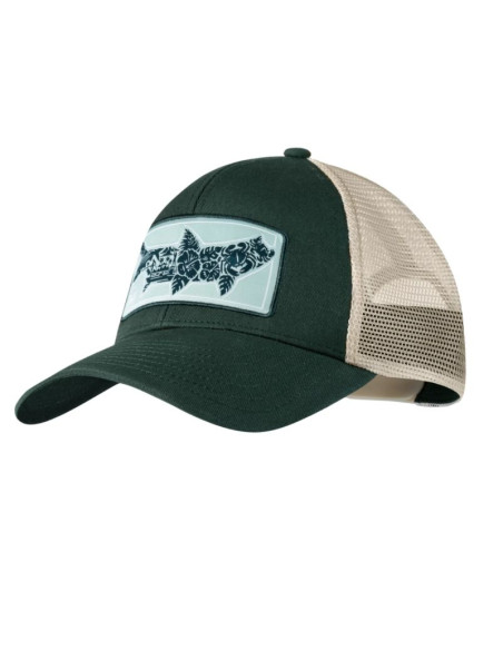 Buff explore trucker cap 136003845 zielone one size
