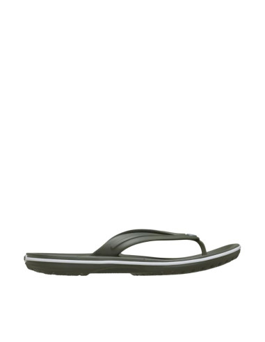 Klapki crocs crocband flip oliwkowe 11033 3j5