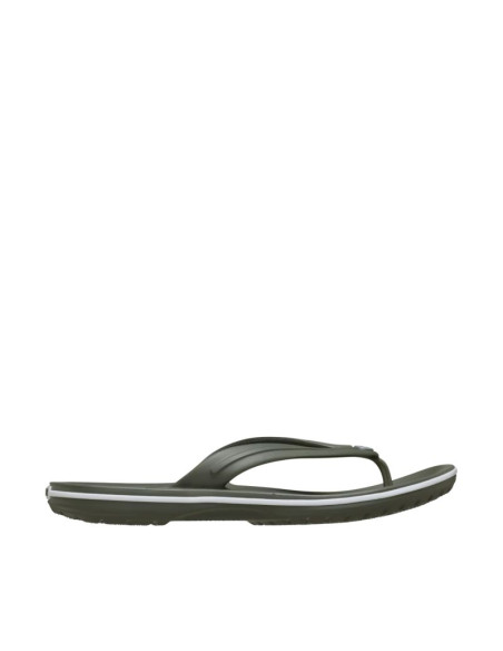 Klapki crocs crocband flip oliwkowe 11033 3j5