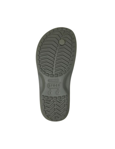 Klapki crocs crocband flip oliwkowe 11033 3j5