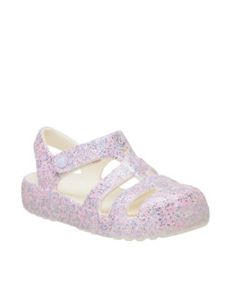 Sandały dla dzieci crocs classic glitter fismerman różowe 212644 0wv 2