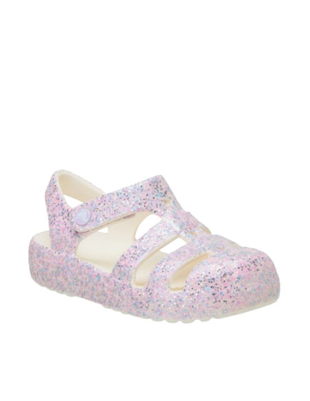 Sandały dla dzieci crocs classic glitter fismerman różowe 212644 0wv