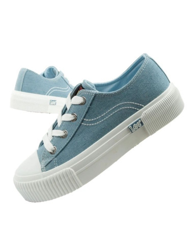 Lee buty damskie sportowe isla trampki niebieskie platforma