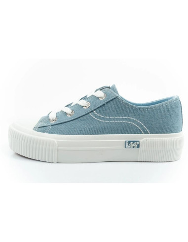 Lee buty damskie sportowe isla trampki niebieskie platforma