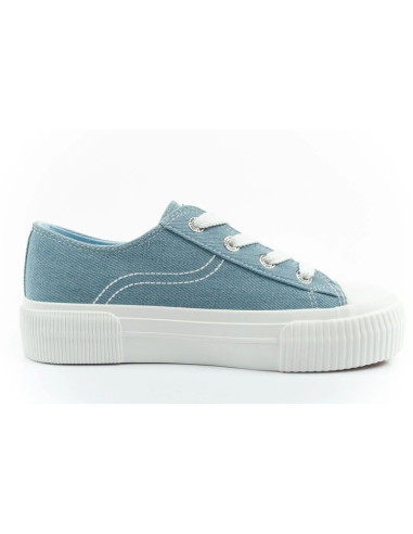Lee buty damskie sportowe isla trampki niebieskie platforma