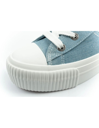 Lee buty damskie sportowe isla trampki niebieskie platforma