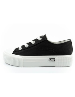 Lee buty damskie sportowe isla trampki czarne platforma wygodne 2