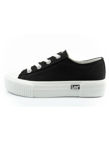 Lee buty damskie sportowe isla trampki czarne platforma wygodne
