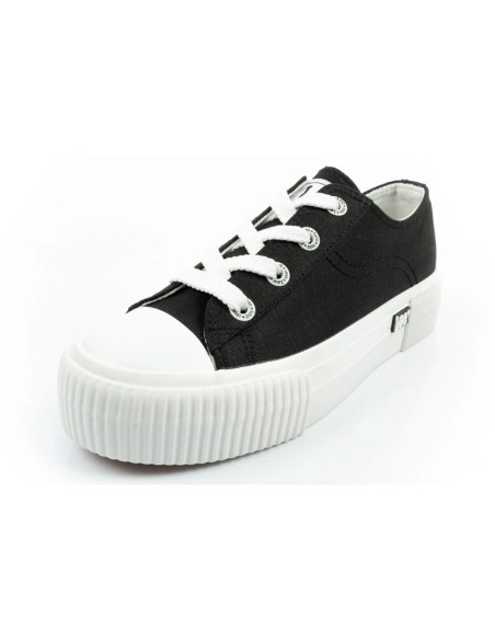 Lee buty damskie sportowe isla trampki czarne platforma wygodne