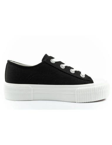 Lee buty damskie sportowe isla trampki czarne platforma wygodne