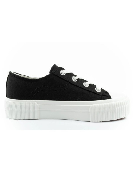 Lee buty damskie sportowe isla trampki czarne platforma wygodne