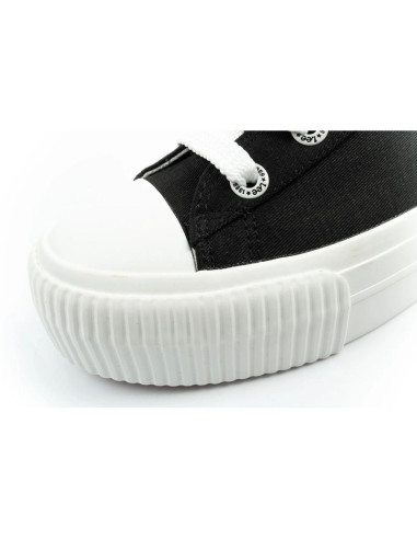 Lee buty damskie sportowe isla trampki czarne platforma wygodne