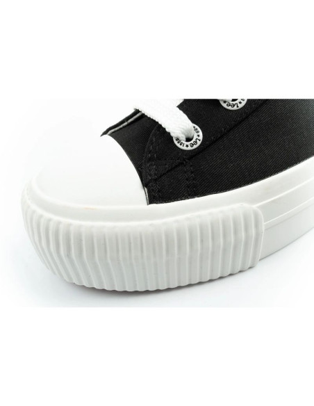 Lee buty damskie sportowe isla trampki czarne platforma wygodne