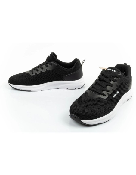 Levi's buty damskie sportowe sneakersy hudson modne czarne wygodne