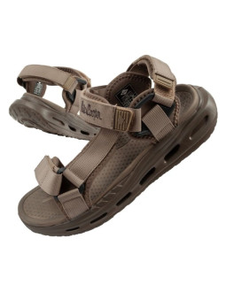 Lee cooper buty męskie sandały na rzepy na lato na plażę lekkie zielone