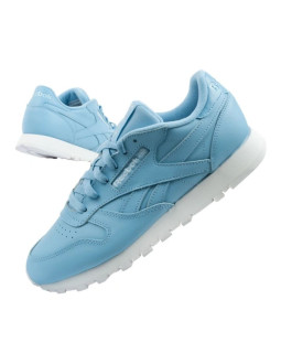 Reebok buty damskie sportowe classic sneakersy błękitne modne skóra