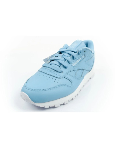 Reebok buty damskie sportowe classic sneakersy błękitne modne skóra
