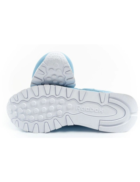 Reebok buty damskie sportowe classic sneakersy błękitne modne skóra