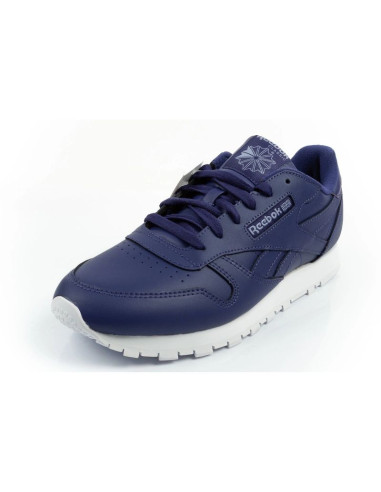 Reebok buty sportowe damskie sneakersy classic fioletowe skóra modne
