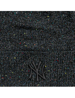 New era wmns glitter beanie new york yankees hat 60691294 czarne one size 2