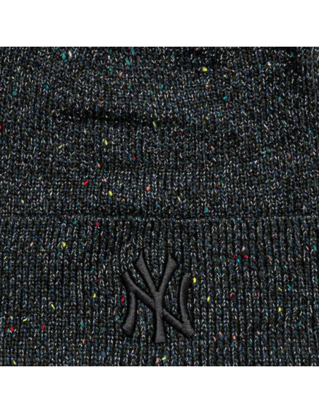 New era wmns glitter beanie new york yankees hat 60691294 czarne one size