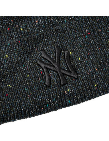 New era wmns glitter beanie new york yankees hat 60691294 czarne one size
