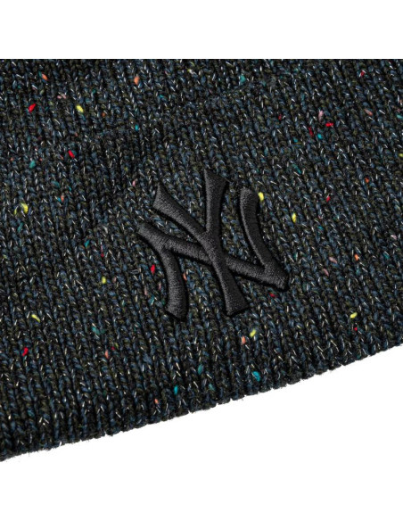 New era wmns glitter beanie new york yankees hat 60691294 czarne one size