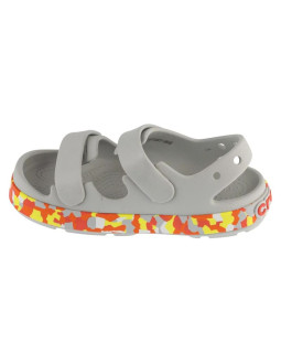 Crocs crocband cruiser glow confetti band sandal k 212527-1x8 beżowe 28/29 2