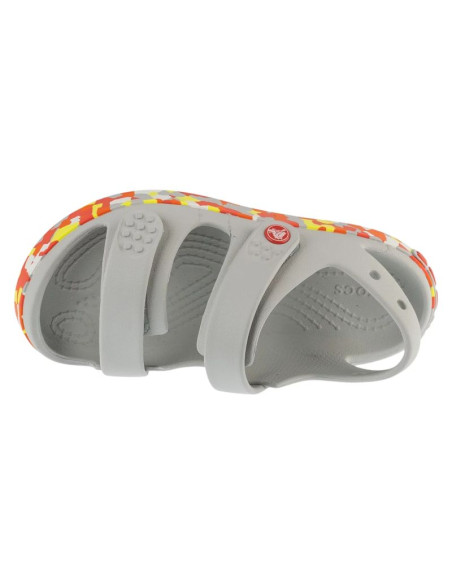 Crocs crocband cruiser glow confetti band sandal k 212527-1x8 beżowe 28/29