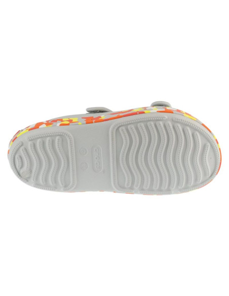 Crocs crocband cruiser glow confetti band sandal k 212527-1x8 beżowe 28/29
