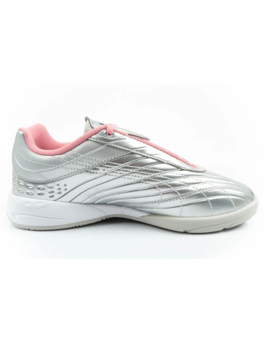 Puma buty sportowe sneakersy młodzieżowe v-s2 goalgetter modne srebrne