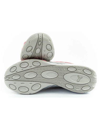 Puma buty sportowe sneakersy młodzieżowe v-s2 goalgetter modne srebrne