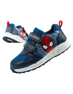 Leomil buty sportowe dziecięce sneakersy spiderman lekkie na rzep czarne niebieskie