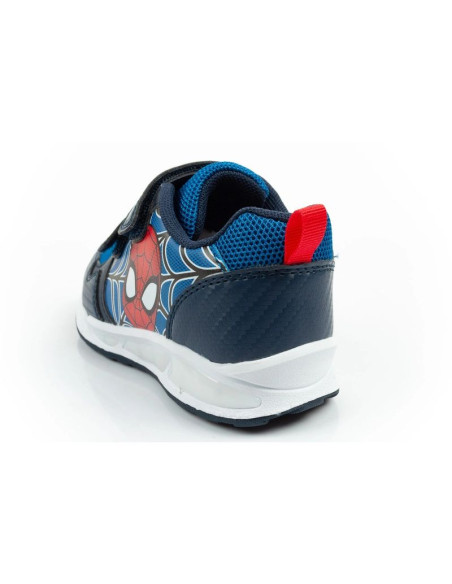 Leomil buty sportowe dziecięce sneakersy spiderman lekkie na rzep czarne niebieskie