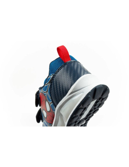 Leomil buty sportowe dziecięce sneakersy spiderman lekkie na rzep czarne niebieskie