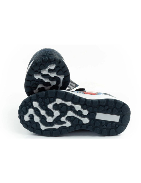 Leomil buty sportowe dziecięce sneakersy spiderman lekkie na rzep czarne niebieskie