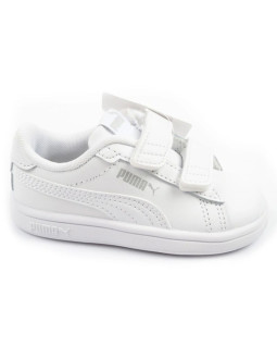 Puma buty sportowe dziecięce smash 3.0 sneakersy niemowlęce skórzane