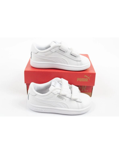 Puma buty sportowe dziecięce smash 3.0 sneakersy niemowlęce skórzane