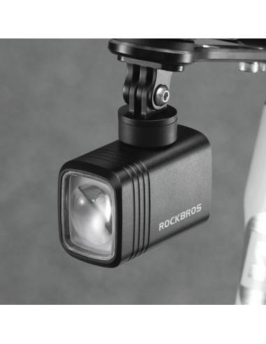 Lampka rowerowa rockbros m6 1000 lm przednia akumulatorowa 2800 mah - czarna