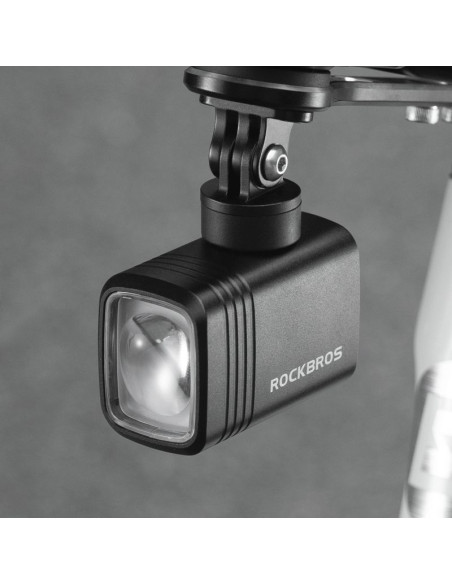 Lampka rowerowa rockbros m6 1000 lm przednia akumulatorowa 2800 mah - czarna