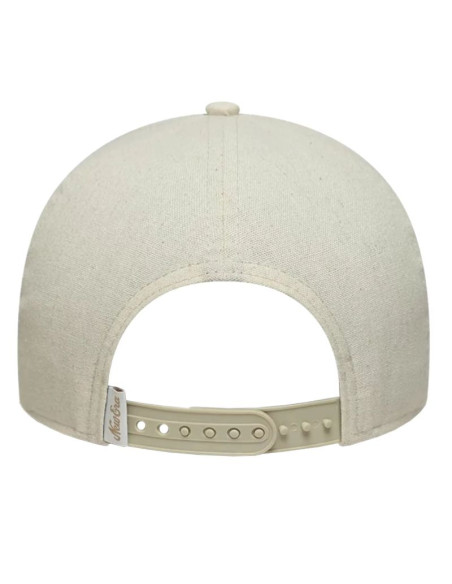 New era patch line cream 9forty e-frame adjustable cap 60667679 beżowe osfm